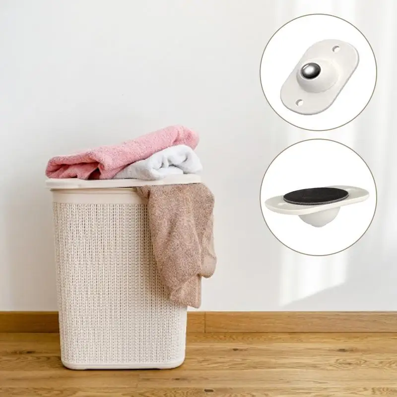 

Adhesive Caster Wheels Rotation Paste Wheels Sticky Pulley Universal Adhesive Wheel For Bins Bottom Storage Box Furniture