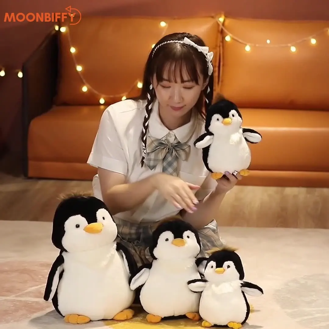 

Soft Wild Penguin Plush Toys For Kids Reallife Stuffed Animal Plush Toy Gifts for Children Cute Lifelike Penguin Baby Toys Doll