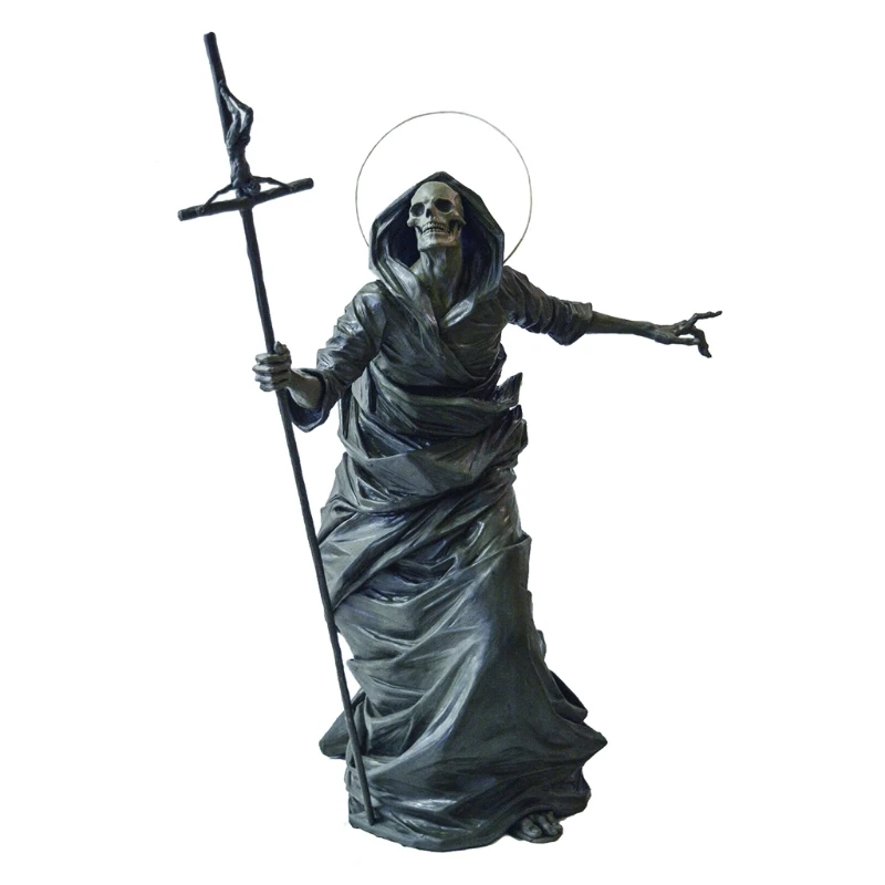 

Death Skeleton Statues Home Garden Courtyard Decoration for Yard Halloween Party