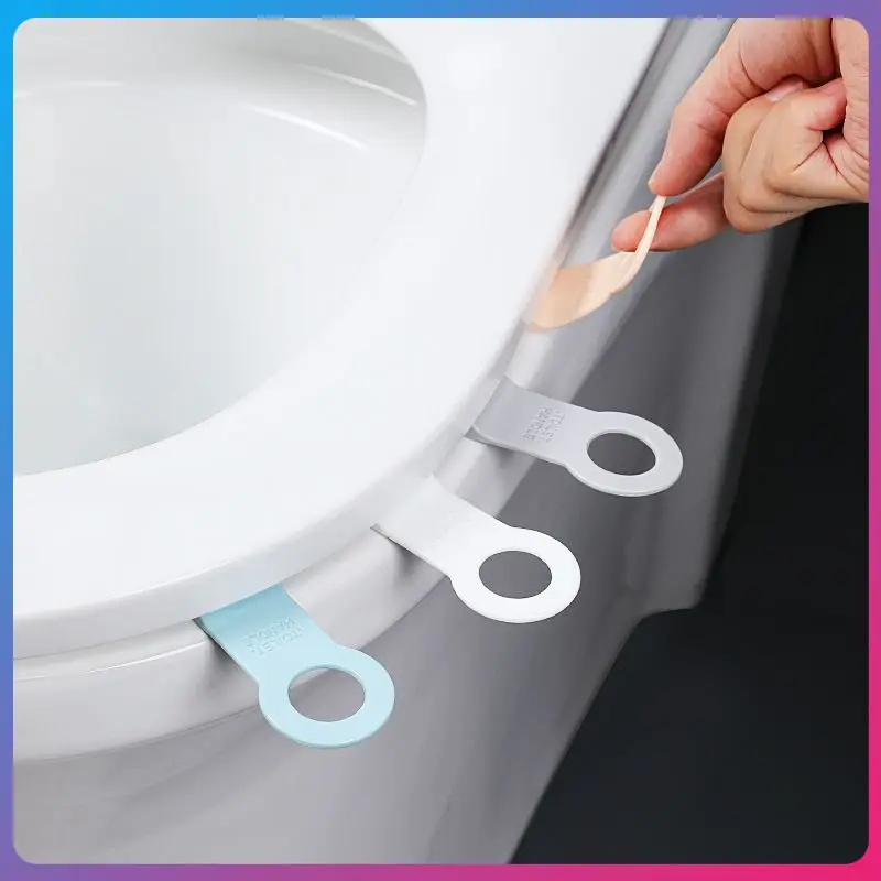 

Creative Small Toilet Seat Cover Lifter Sanitary Closestool Toilet Seat Cover Lift Handle For Travel Household Bathroom Gadgets