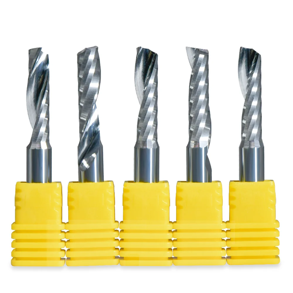 

Carbide Flute Plywood Milling Wood Woodworking End Tools Single Cutting Tool Cutter For Cnc Milling Cutter Mill