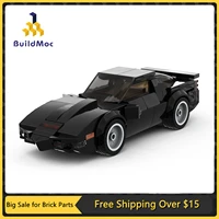 moc kitt knight rider speed high tech mechanical classic car building blocks classical racing vehicle diy childrens toys gift