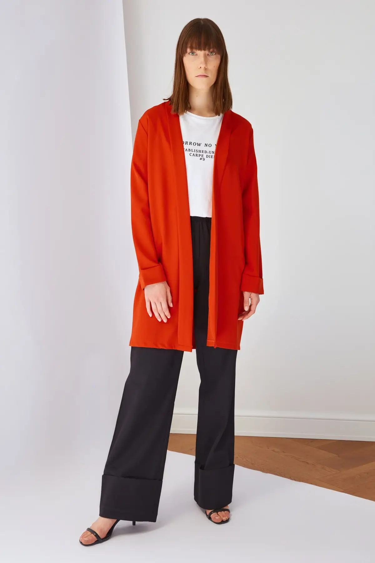

Trendyol Shawl Collar Jacket TCTSS21CE0420