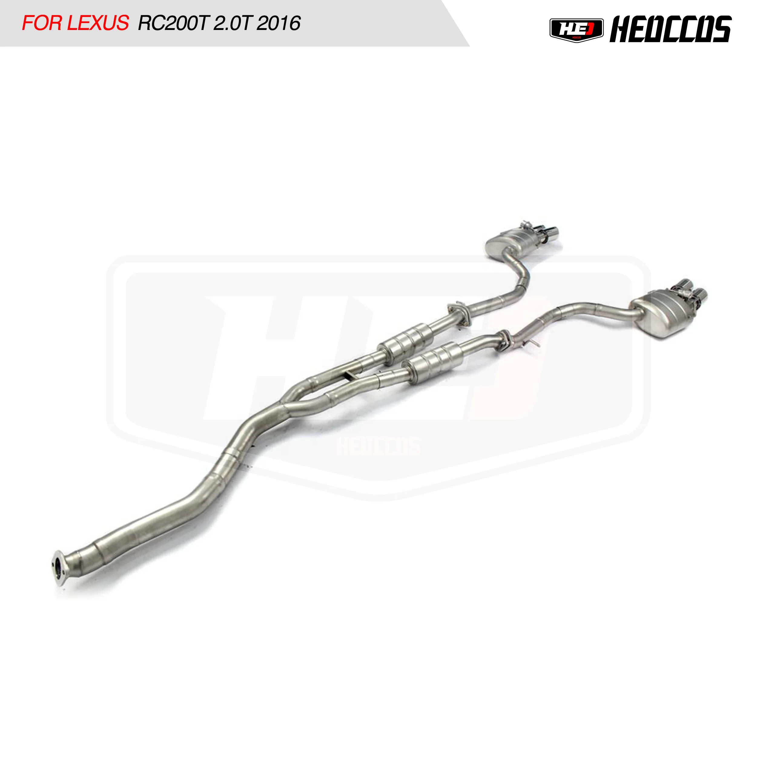 Высокопроизводительный выпускной клапан HEO управления Catback выхлопная труба для