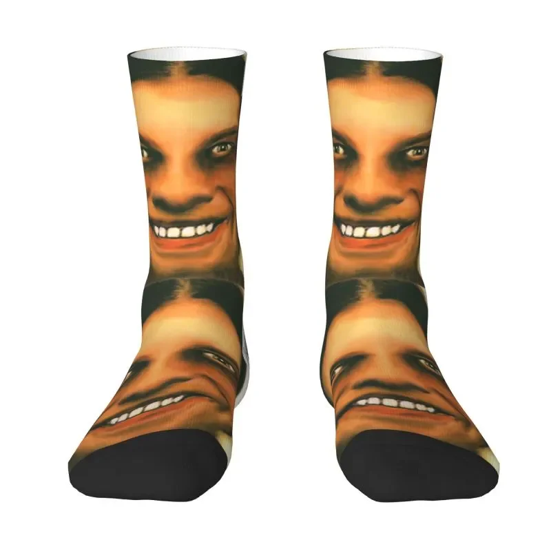 

Носки Aphex Twin Dress для мужчин и женщин, теплые забавные, новинка, британские, электронные, музыкальные, художественные, короткие носки
