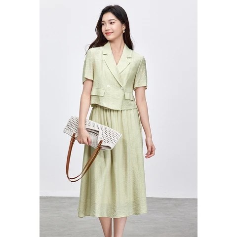 SENTUBILA Женский комплект из двух предметов синего цвета