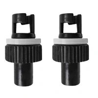 2 pieces inflatable boat kayak valve adapter air pump hose replacement h r valve adapter for boat kayak rubber boats