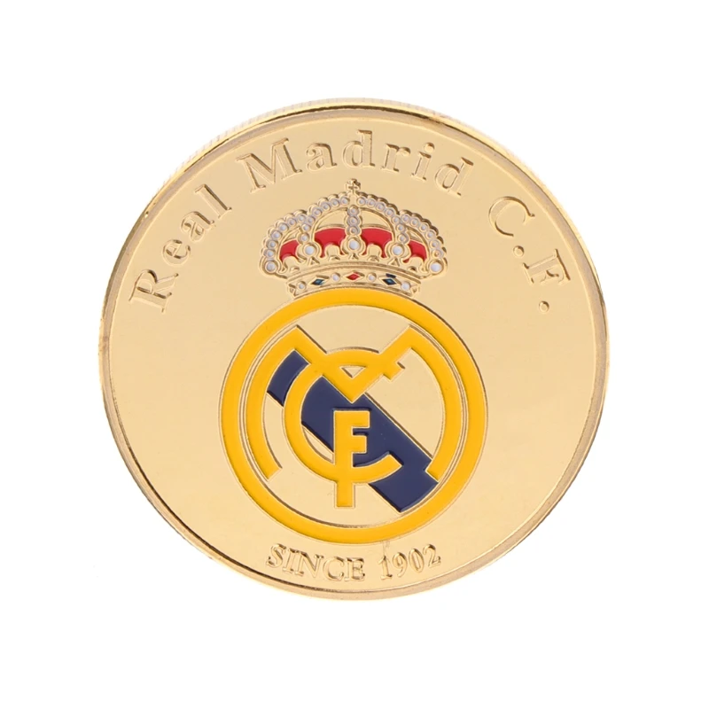 

Позолоченная памятная монета Роналду, футбольные монеты, сувенирный подарок