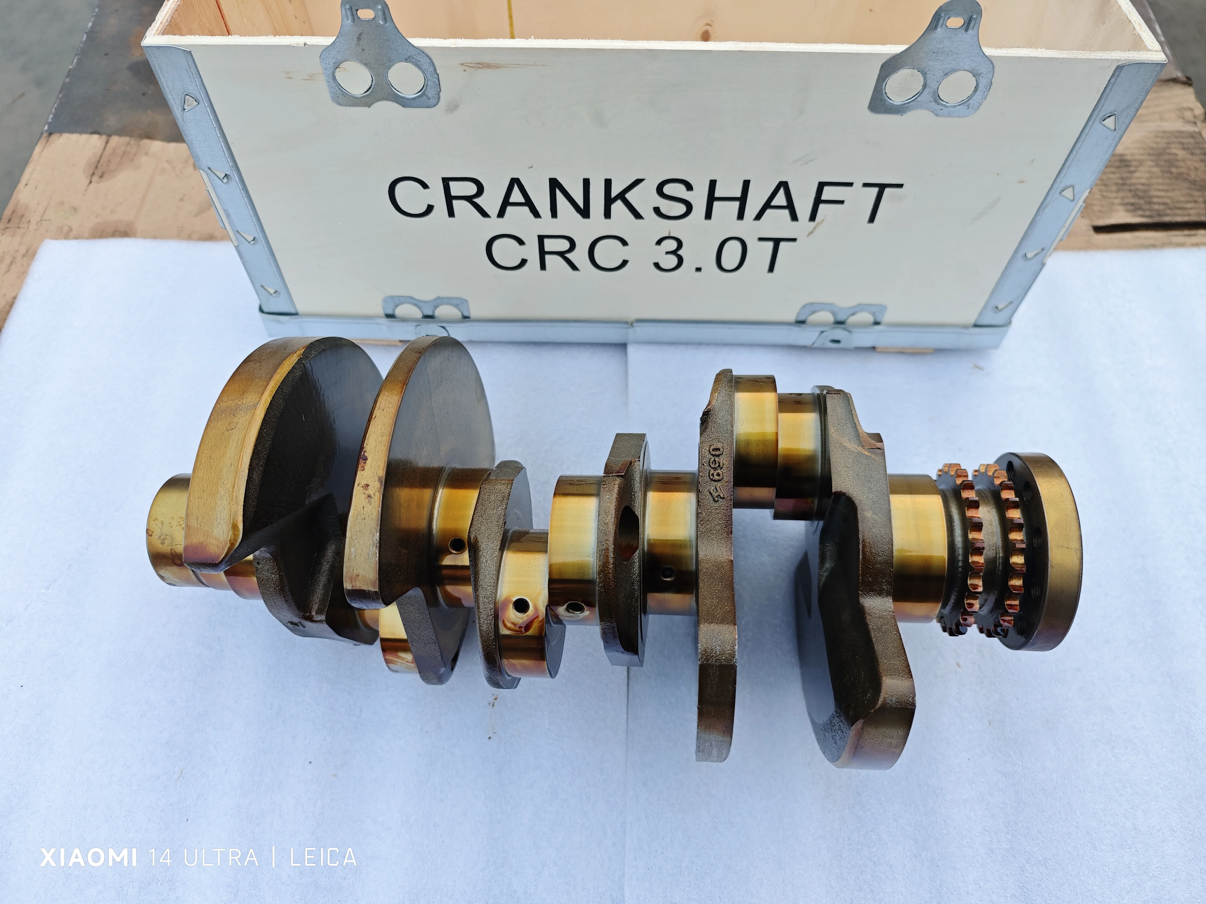 Фото Коленчатый вал из легированной стали HOT для VW AUDI 059105101BH 059105019BD CRC CRT CAS CVW CVV CTC CTB diesel 3.0 A4 A6 A7 A8 Q5 Q7 TDI №3