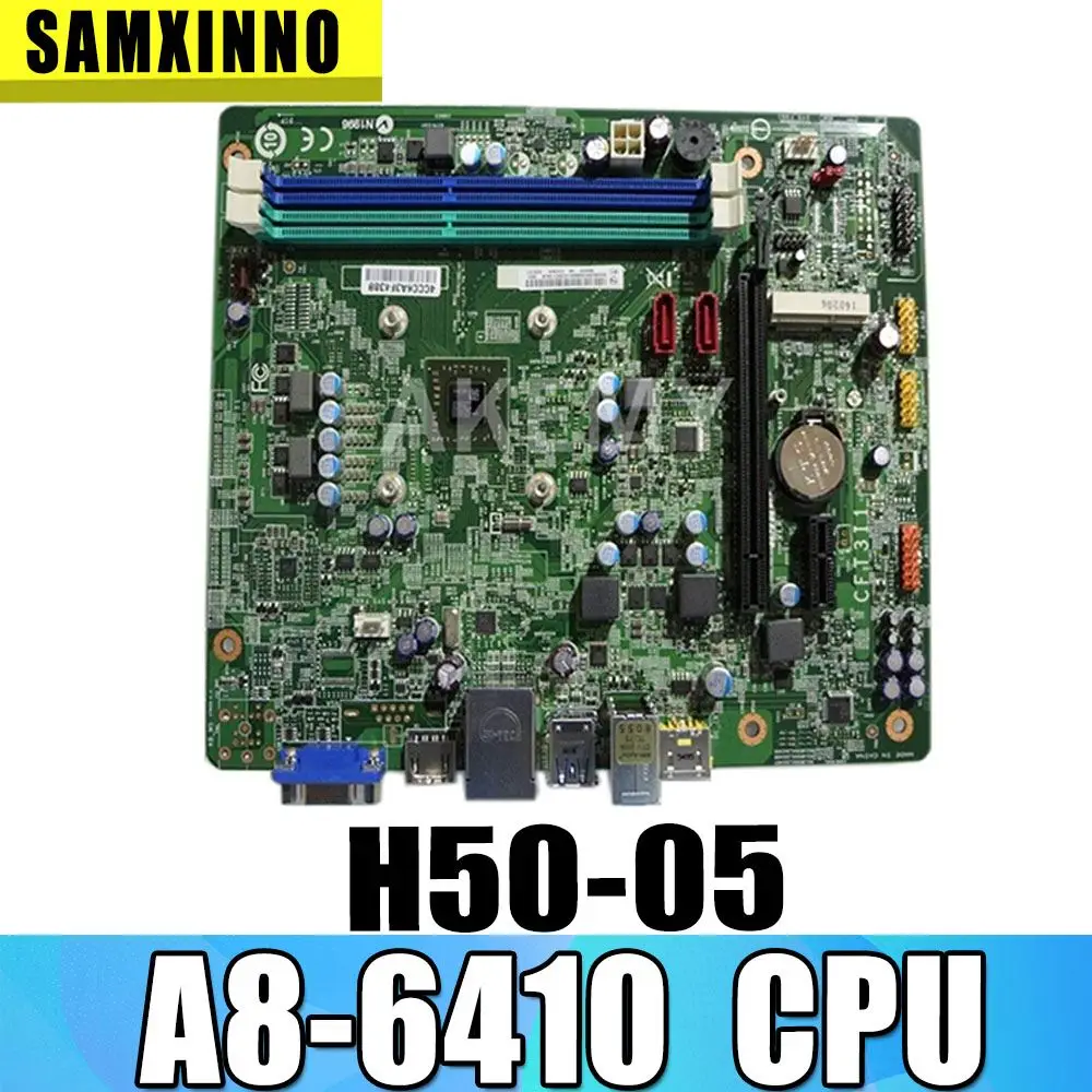 

SAMXINNO For Lenovo H3005 H5005 H425 Desktop Motherboard CFT3I1 VER.1.1 A8-6410 CPU 5B20H70485