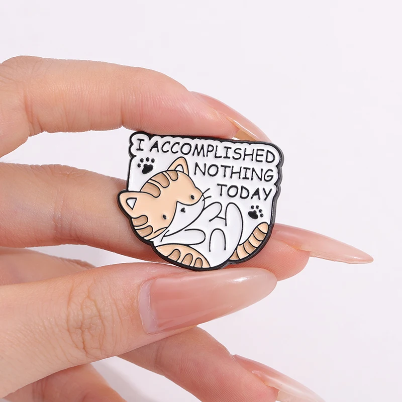 Эмалированная брошь My Best Friend Is A Cat мультяшная Days Meowdays значок ювелирные изделия