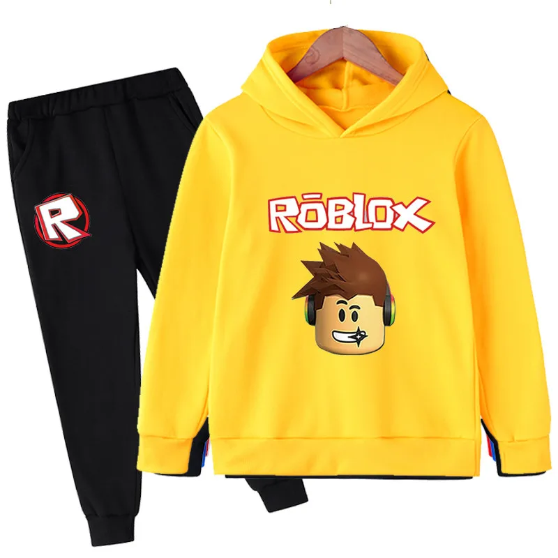 

2022 Spring Baby Robloxing Tracksuit Children Boy Girl Cotton Game Robloxing Pants 2Pcs Sets Kids Sport Suit Children Clothing