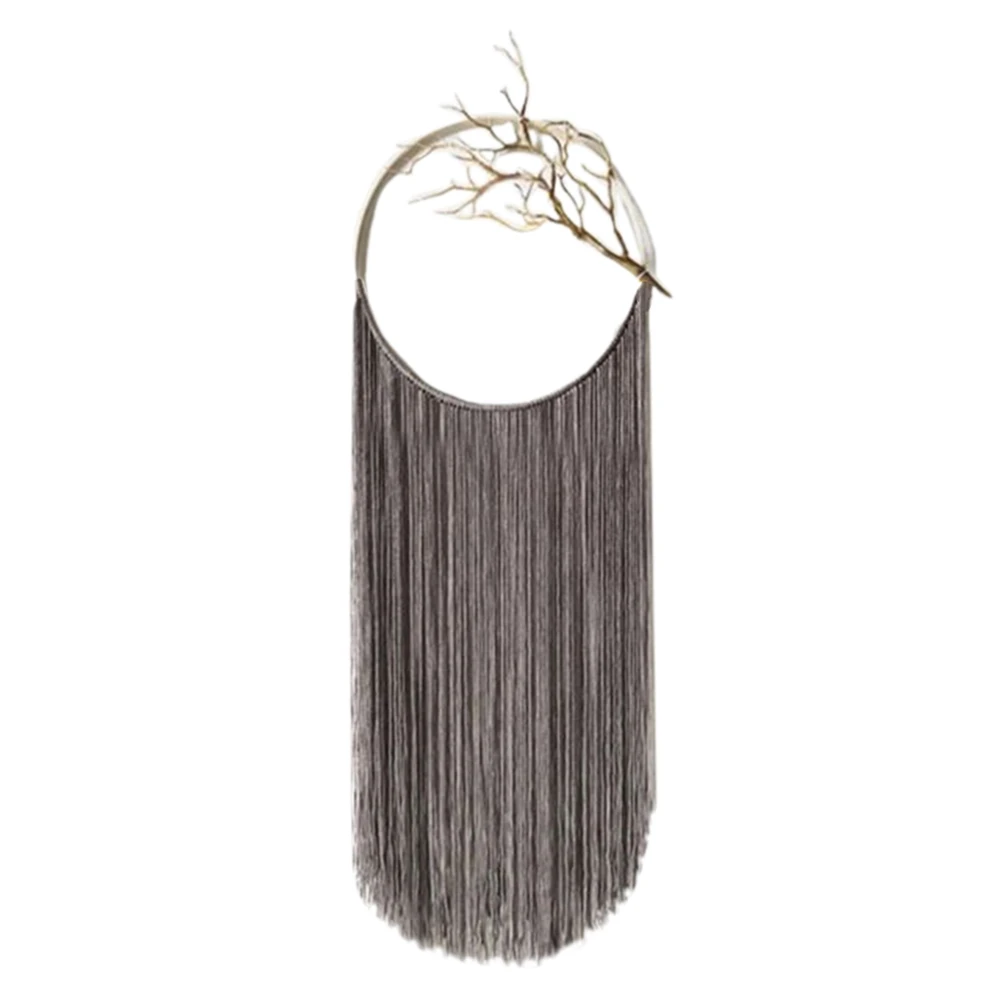 

Макраме гобелен в стиле бохо настенная подвеска эстетическое ручное плетение хлопковая кисточка украшение для дома в скандинавском стиле ...