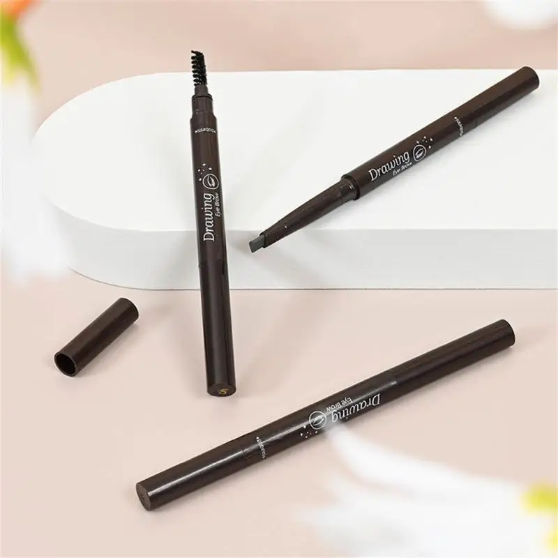 

Waterproof And Sweat-proof Eyebrow Pencil With Eyebrow Brush Eyebrow Lifting Kit Thrushes Are Simple And Slim Multifunctional