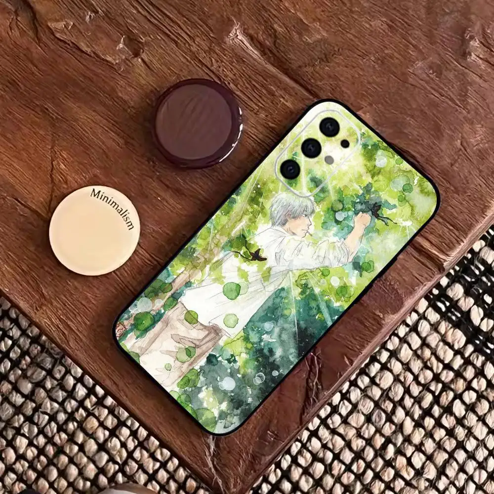 Фото Чехол для телефона Mushishi Ginko для Samsung S25, S24, S21, S22, S23, S30, Ultra, S20, Plus, Fe, мягкий силиконовый черный чехол №3