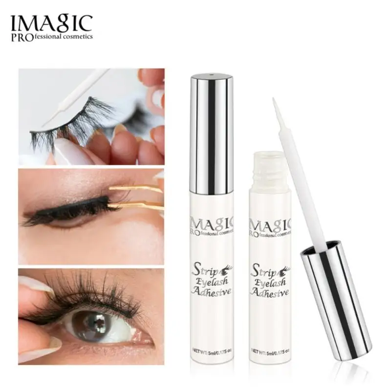 

Quick Drying Adhesive Glue Eyelash Glue Eyelashes Extension Glue Double Eyelid Glue Mild Waterproof Glue 5ml Cosmetics Tool