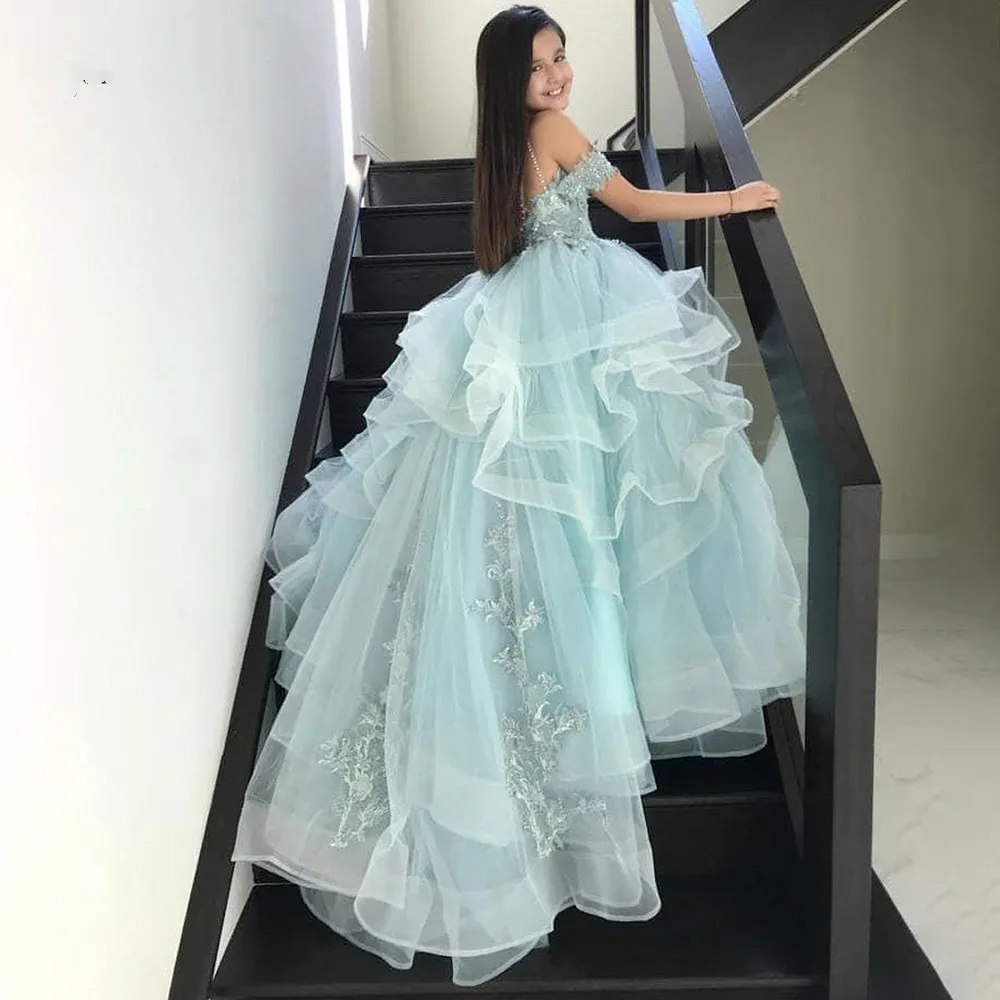 Пышное фатиновое платье для девочек