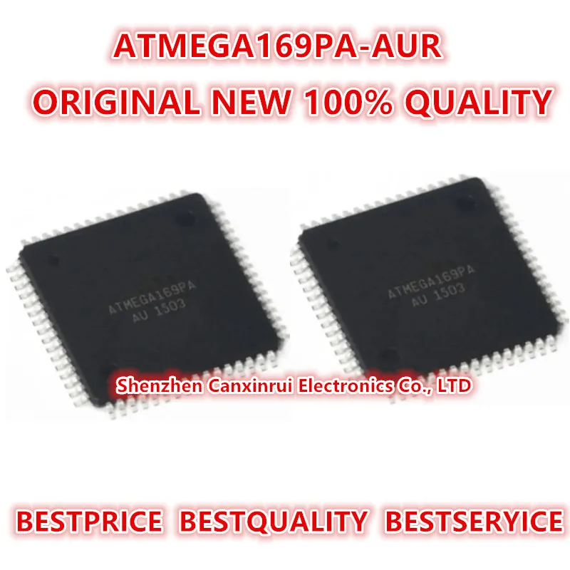 

(5 Pieces)Original New 100% quality ATMEGA169PA-AUR Electronic Components Integrated Circuits Chip