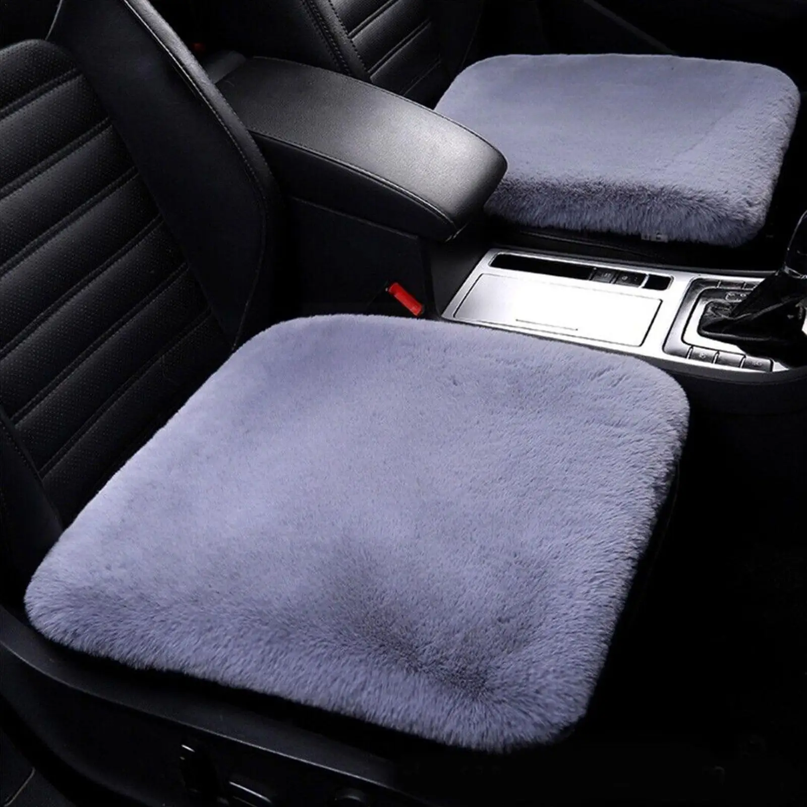 

Winter Warm Car Seat Cover Car Seat Covers Universal Plush Car Auto Wool Seat Car Cover Cushion Interior Car Accessories Fu