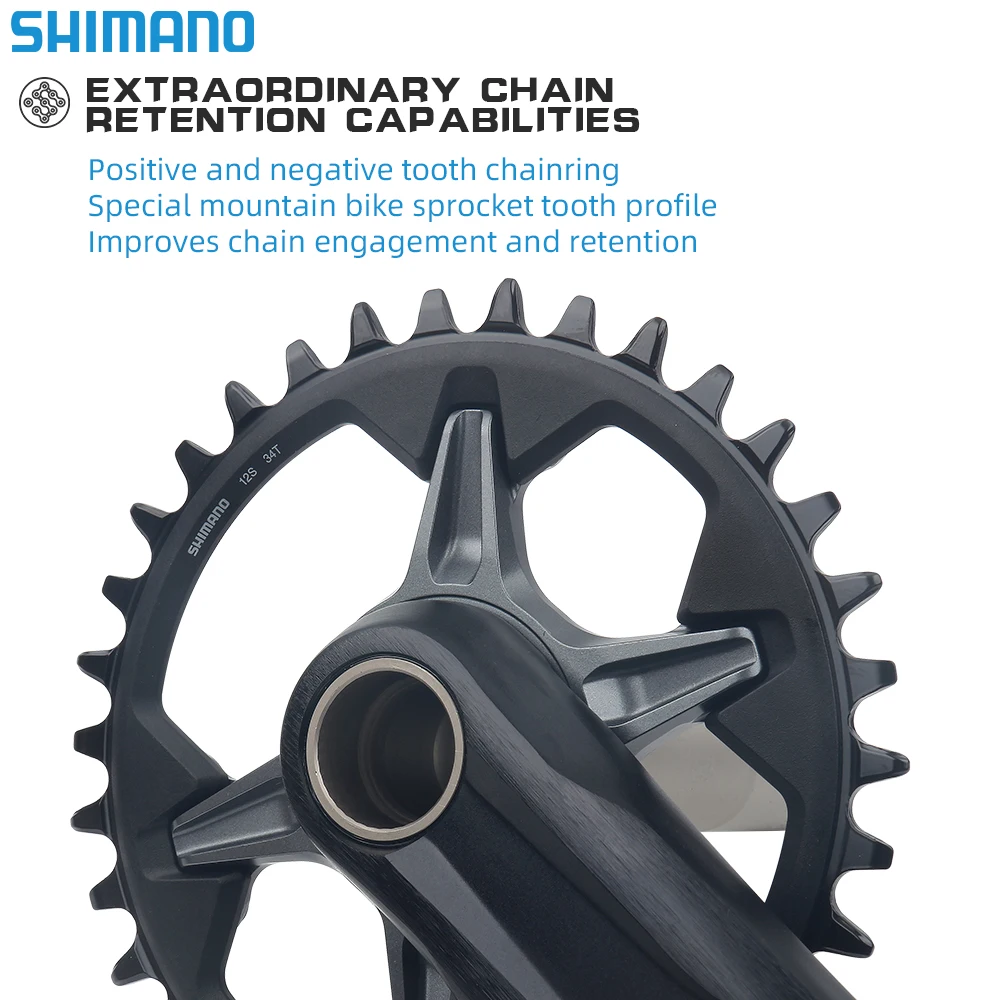 Shimano SLX FC-M7120 кривошипная система 12S MTB Bike 170 мм 34T BB MT800 MT501 MT500 оригинальные детали
