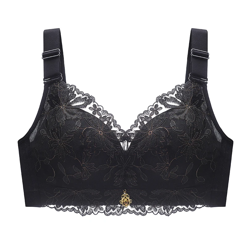 

Fashion Sexy Bras for Women Small Breasts Gather To Show Big Underwear Women Summer No Steel Ring Upper Support Anti-sagging Bra