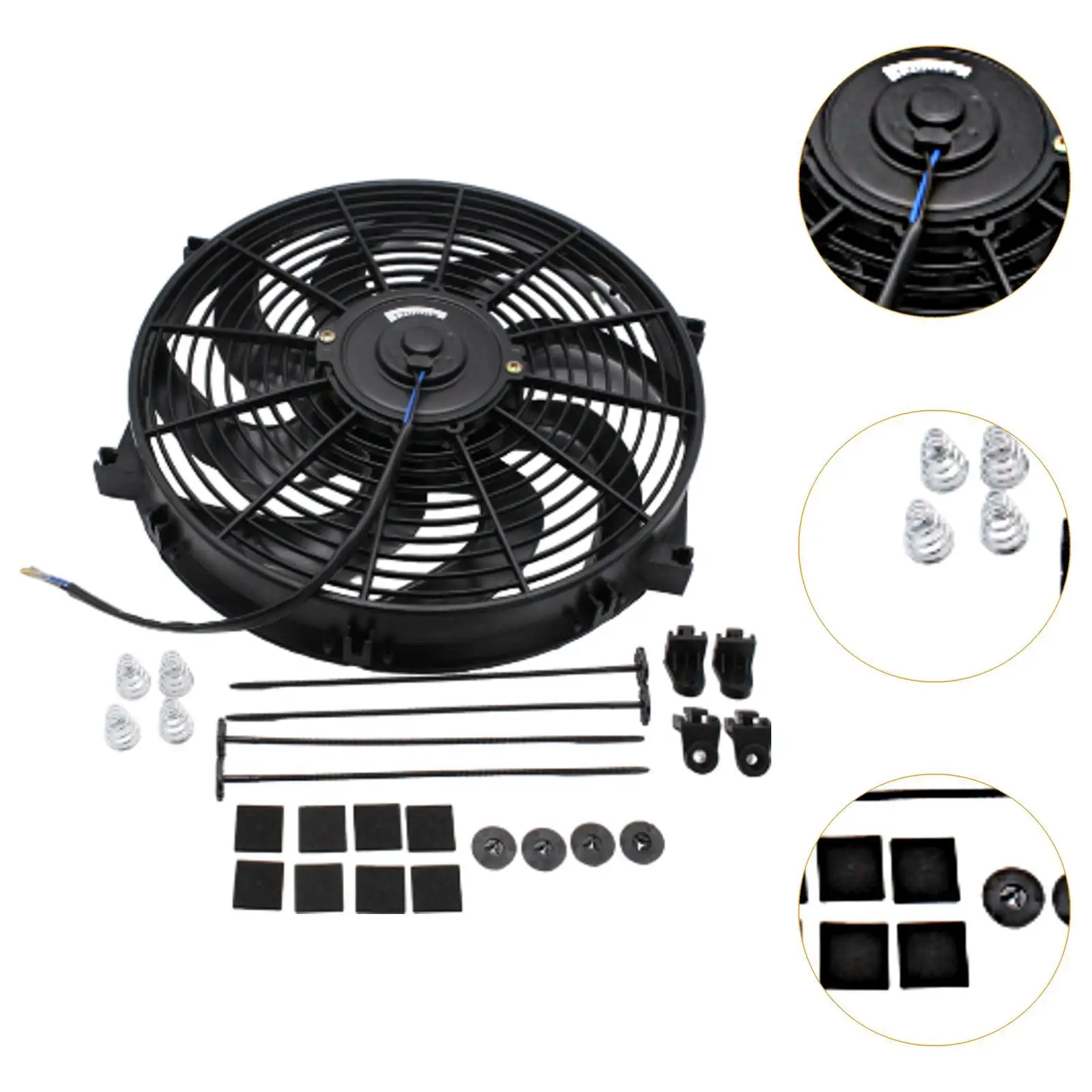 14-дюймовые универсальные тонкие аксессуары для вентиляторов комплект крепления
