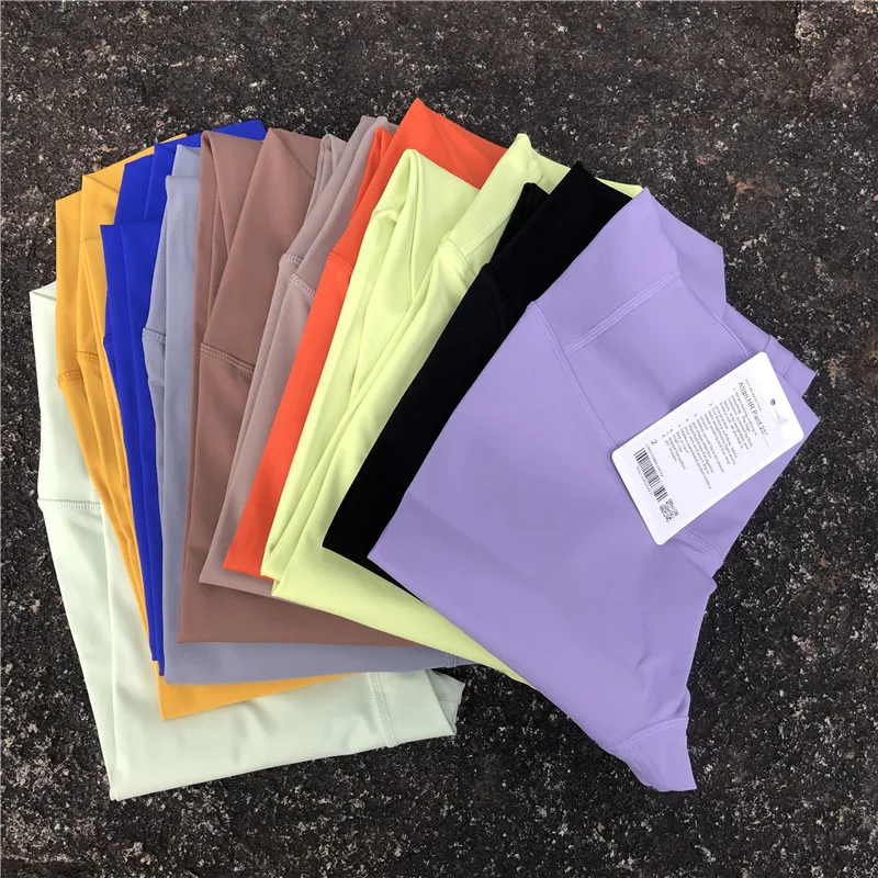 Luluwomen Soft High Waist Yoga Leggings Comprehensive Training Jog Gym Sports Pant Fitness Athletic Compression 100%squat Proof