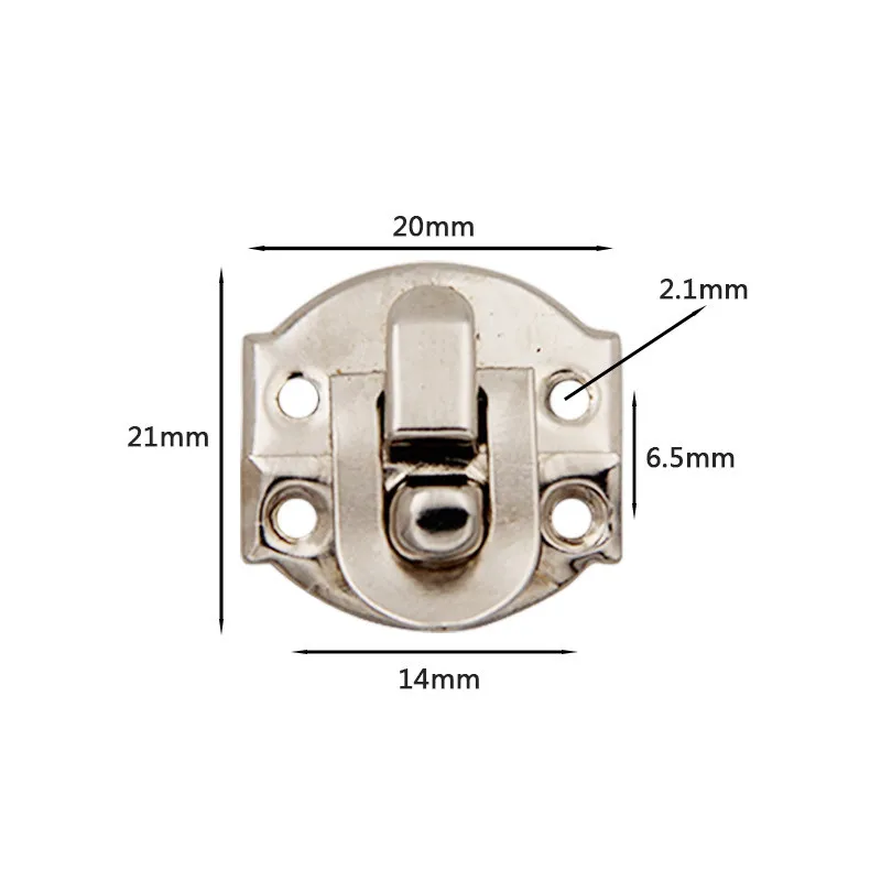 10 шт. антикварные застежки железный замок защелка для шкатулки застежка чемодана