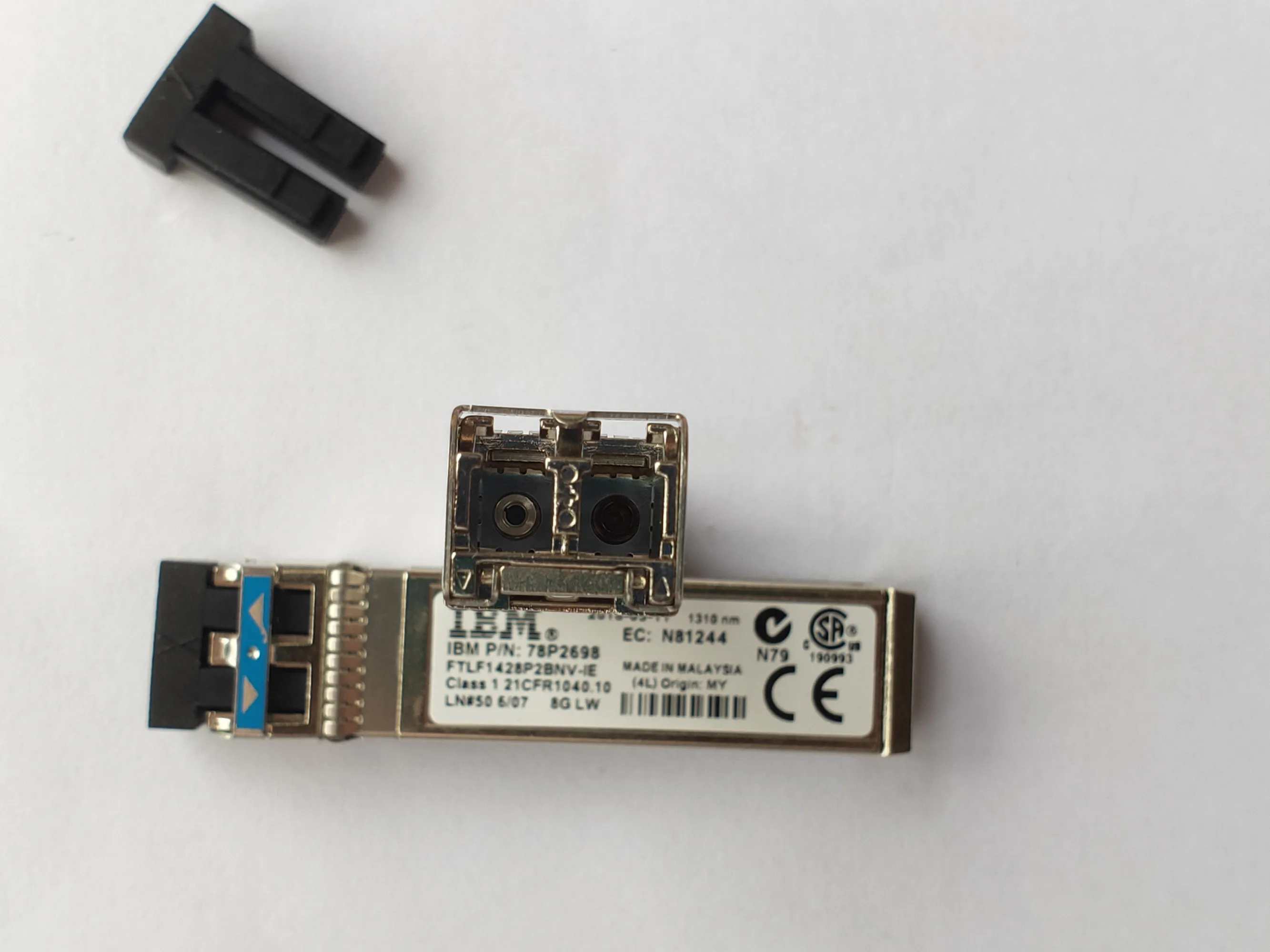 8GB 10KM SFP IBM Fiber Module/FTLF1428P2BNV-IE 78P2698 N81244 1310nm 8G LW Optical Network Module
