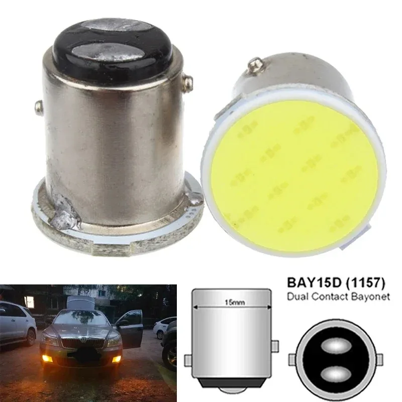 2 шт. 1156 дюйма светодиодная лампа для стоп-сигнала