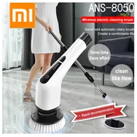 Xiaomi 7 In 1 Wireless Electric Cleaning Turbo Scrub Brush Window Wall Cleaner Adjustable Bathroom Kitchen Cleaning Tool