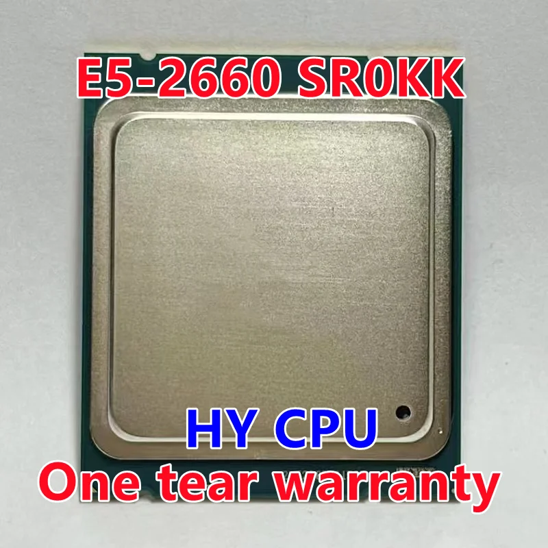

E5-2660 E5 2660 2,2 GHz процессор Восьмиядерный шестипоточный 20M 95W LGA 2011