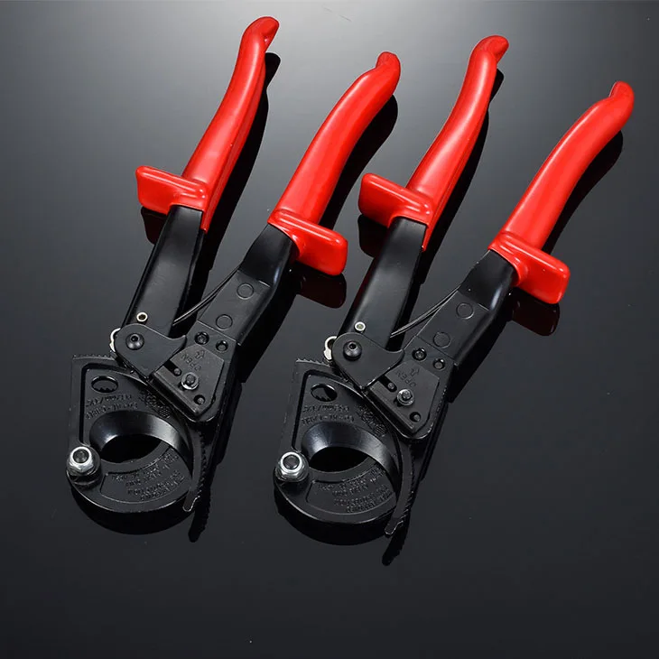 

F50 Ratchet Cable Cutter, Heavy Duty Wire Cutter for Aluminum Copper Cable up to 400mm², Ratcheting Wire Cutting Hand Tool