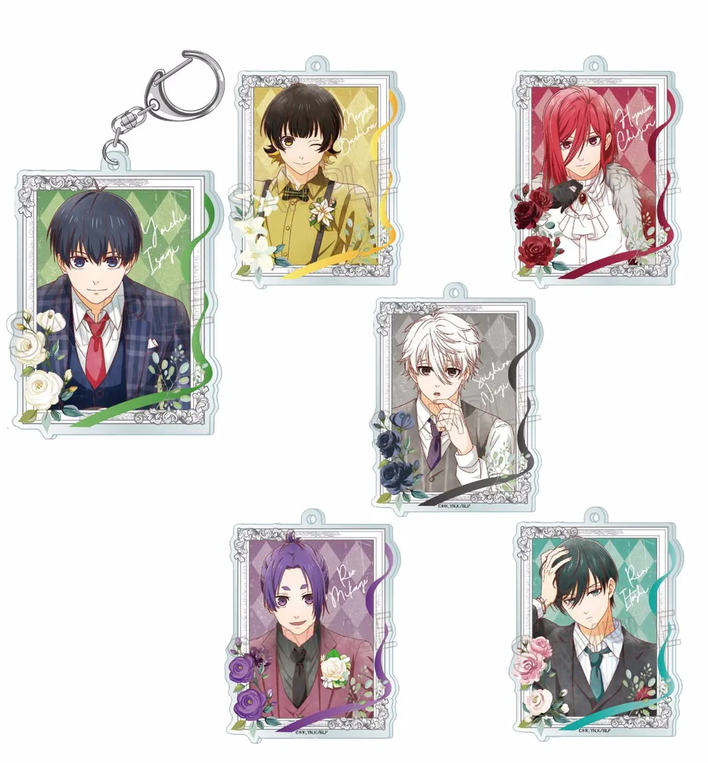 

Anime BLUE LOCK Isagi Yoichi Chigiri Hyoma Reo Mikage Keychain Cosplay Acrylic Figure Keyring Kids Toy a5001