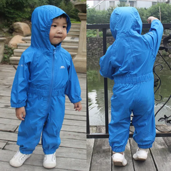 & Puddle Suits Baby One-piece Raincoat Waterproof Breathable