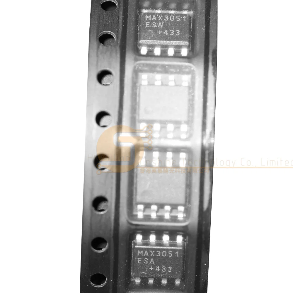 Оригинальный чипсет MAX3051ESA MAX3051 SOP-8 CAN трансивер 1 Мбит/с, мощность 3,3 В