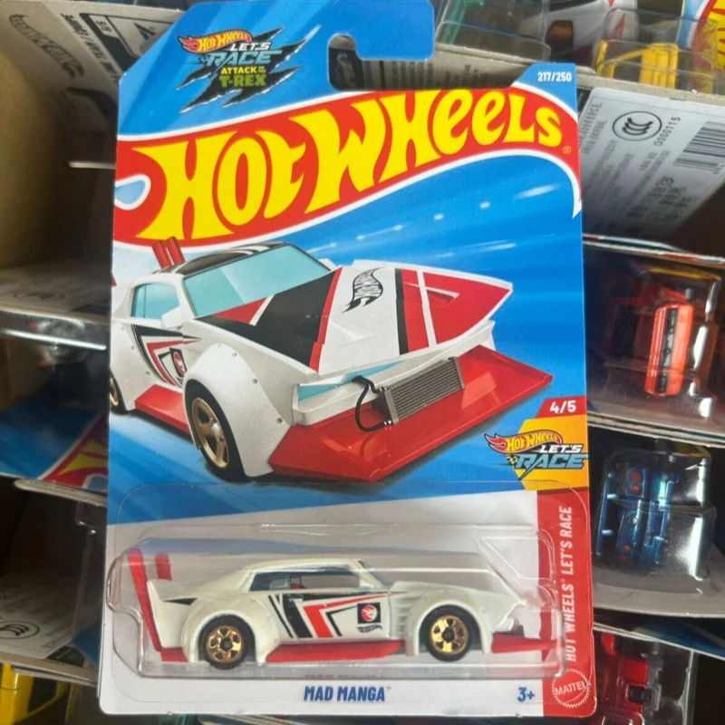 Фото Новинка в наличии: Hot Wheels 1/64 Mainline Series 2026 L Case Mad Manga Bugatti Bolide Nissan – коллекционная модель автомобиля, литая под давлением, игрушка №5
