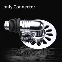 floor drain joint washing machine special elbow universal fit dishwasher connector sewer chrome plated accessories snap adapter