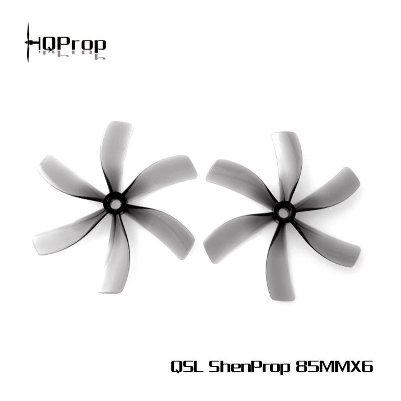 

6Pairs(6CW+6CCW) HQPROP QSL ShenProp Duct-85MMX6 85mm 6-Blade PC Propeller for RC FPV Freestyle 3.5inch Cinewhoop Ducted Drones