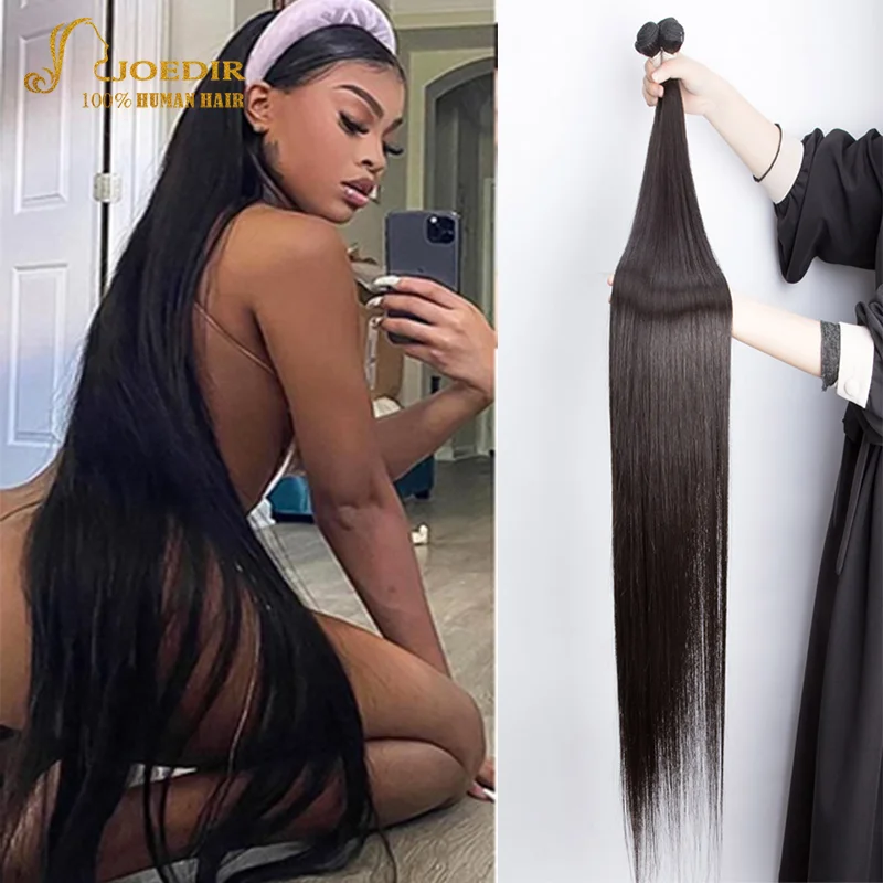 Предварительно окрашенные перуанские прямые волнистые волосы jodc Remy 300 г пряди