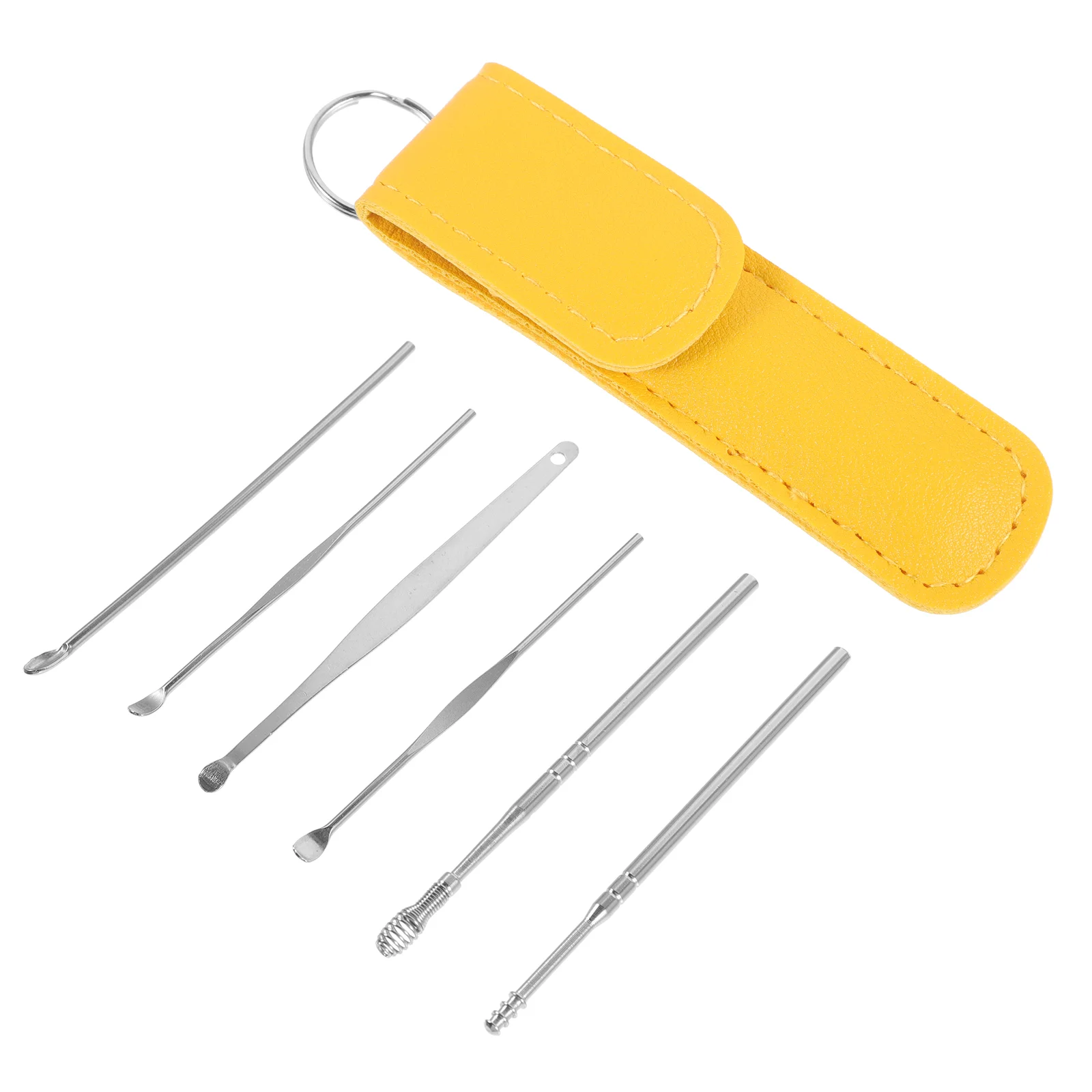 

1 Set of Earwax Remover Tools Portable Earwax Removers Earwax Spoons Earwax Pickers