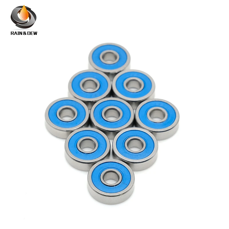 

10Pcs MR105RS Bearing ABEC-3 5x10x4 mm Miniature MR105-2RS Ball Bearings MR105 2RS With Blue Sealed L-1050DDU