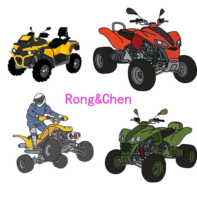 

Personality Car Stickers for Racers on ATV DIY Helmet Car Motorcycle Vinyl Material 3D Waterproof Sticker PVC Reflective Decal
