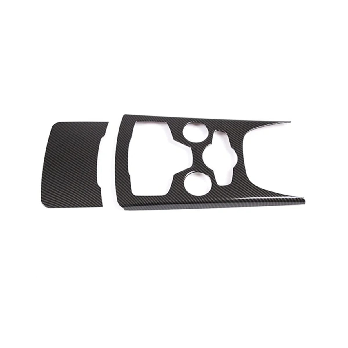 

Car Carbon Fiber Central Gear Panel Control Panel Decal Interior Modification for Alfa Romeo Stelvio 2020 2021 2022