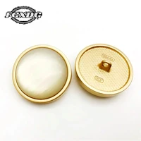 10pcs luxury gold pearl buttons embellishments for clothing sewing supplies and accessories clothes decorative buttons for coat