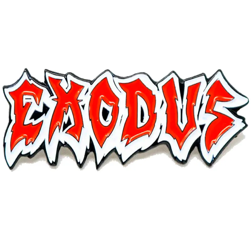 

Rock Band Music Exodus Enamel Pin Brooch Metal Badges Lapel Pins Brooches for Backpacks Luxury Designer Jewelry Accessories