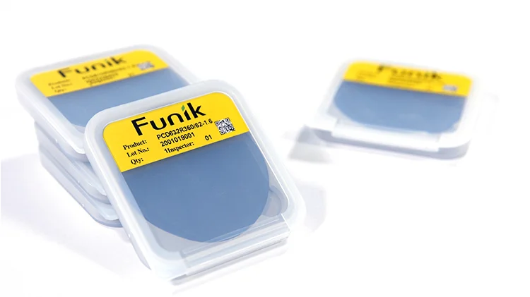 

Funik excellent PCD blank for metal/wood/stone/graphite/ceramic cutting tools