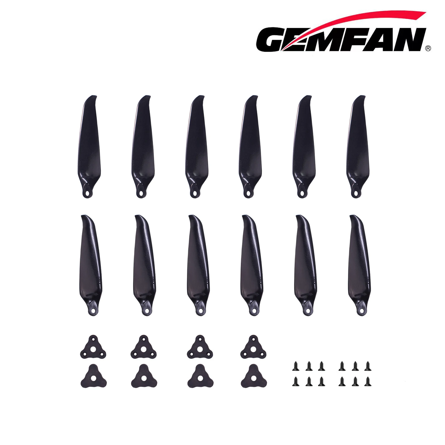 6 пар/партия пропеллер Gemfan 7036 2 лопасти 3 Лопасти