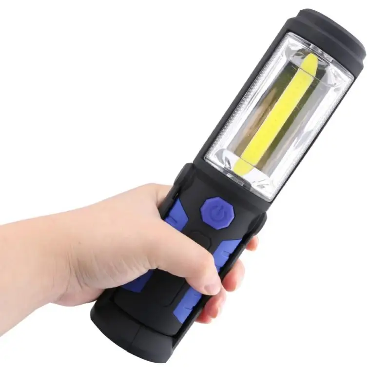 Hot Selling Portable Usb Rechargeable Night Light Flashlight Led Flashlight Work Light Camping Emergency Light Built-In Battery