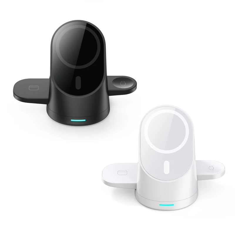 

3 in 1 Wireless Charger 15W Multifunctional for iphone Watch Airpods Durable
